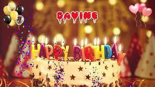 DAVINE Happy Birthday Song – Happy Birthday to You