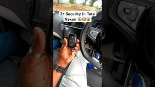 Z+ Security  in Tata Nexon*  Smart GPS Tracker with Engine Lock Feature #shorts