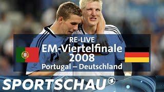 Podolski und Schweinsteiger im Viertelfinale der EM 2008 gegen Portugal  Sportschau