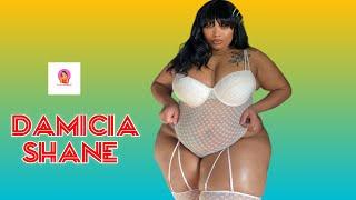 Damicia Shane …  Natural Plus Size Model  Curvy Fashion Outfits  Bikini Lifestyle Biography