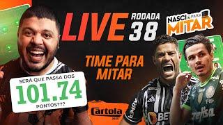 LIVE RODADA 38 - CARTOLA FC 2023 - DICAS RODADA 38