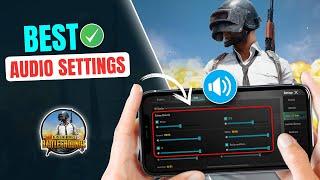 Best Audio Settings PUBG Mobile on iPhone  Audio Settings to hear footsteps