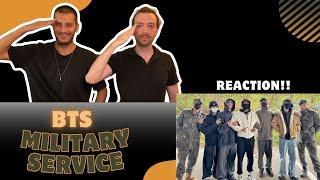 Emotional Moments Bts - Military Enlistment and Jin Come Back REACTION  Musicians REACT