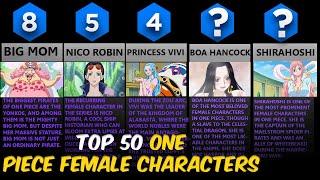 Top 50 Best One Piece Female Characters