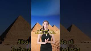 Begini jadinya jika Piramida ada di Indonesia #short #info #viral #indonesia #pyramid #piramida