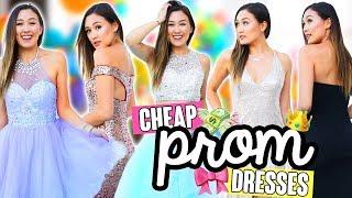 TRYING ON CHEAP PROM DRESSES FROM EBAYAMAZON