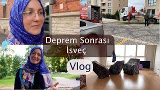 Deprem sonrası İsveç  Vlog  Gezmece