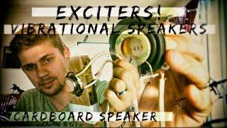 AMAZING CARDBOARD SPEAKERS  Dayton High Efficiency Flux Exciter Review  Ultimate Gaming Chair