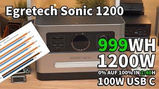 Egretech Sonic 1200 im Test Leistung Ladegeschwindigkeit und mehr im Detail