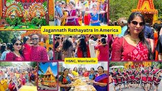 Jagannath Rathayatra In America  - Cultural Programs - Bahuda Yatra - Sunabesa - HSNC Morrisville