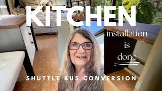 My New Shuttle Bus Kitchen