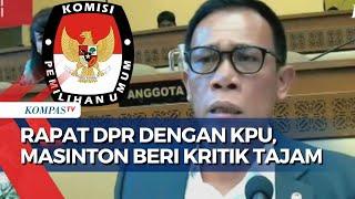 Panas Masinton PDI-P Beri Kritik pada KPU Buntut Penolakan Pencalonan Dirinya di Tapanuli Tengah