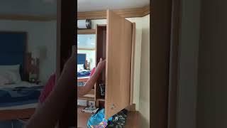 Room tour of an accessible room on the Disney Dream 8184