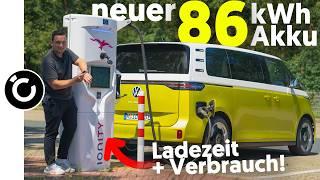 VW ID.BUZZ LANG - Überraschung an der Ladesäule im Familien E-Bulli