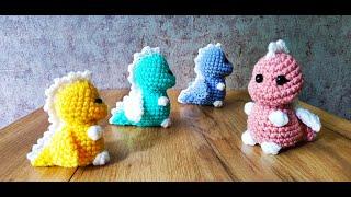 4 ДРАКОНЧИКА ЗА 2 ЧАСА  Самый простой драконknitted dragon