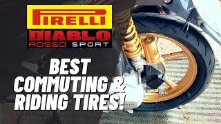 PIRELLI DIABLO ROSSO SPORT  TAKARA TIRES  HONDA BEAT FI V2