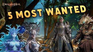 I Picked The 5 Most Wanted Heroes For Dragonheir Silent Gods