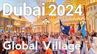 Dubai 4K Global Village Dubai Complete Walking Tour  Opening Day 16 Oct 2024 New Season 29