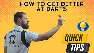 How to get better at Darts  Tips - Throw straighter darts tips.