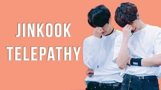 jinkook telepathy twins  맏내와막내의 텔레파시