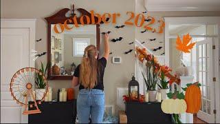 October 2023 fall decorating state fair fun with friends apple cider fall books