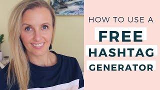 How To Use An INSTAGRAM HASHTAG GENERATOR To Get More Followers on Instagram Organically  Review