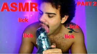 ASMR LICKING THE MIC LAMBENDO O MIC PARTE 2 #MarloonASMR #asmrlickthemic #mouthsounds #asmr