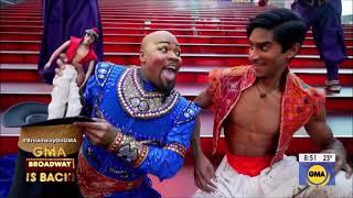 Aladdins Magic Carpet Ride Friend Like Me Aladdin Broadway Cast  Live Performance Musical 1121