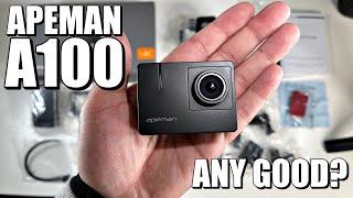 APEMAN A100 - 4K 50FPS - $99 Budget Action Camera - Quick Review + Samples
