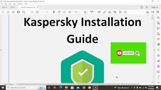 How to Install Kaspersky Network Agent  Remotely Step by Step  Antivirus Tutorial