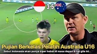  KALAH TAPI TETAP  BANGGA ‼️ Pernyataan Jujur Pelatih Australia U16 Ngomong gini usai Menang telak