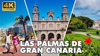 LAS PALMAS DE GRAN CANARIA  Spain   TOP Places and Beaches ️  FULL WALKING TOUR 4K UHD