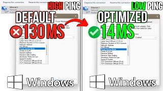Optimize Your Network Adapter For Lowering Ping & FIX Packet Loss In Gaming NEW TRICK 2023