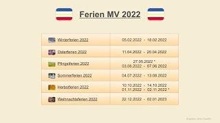 Ferien MV 2022