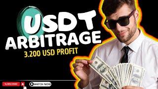 USDT CRYPTO ARBITRAGE Make 20% OF profit  With Binance