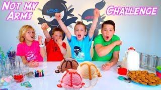 Not My Arms Homemade Ice Cream Challenge