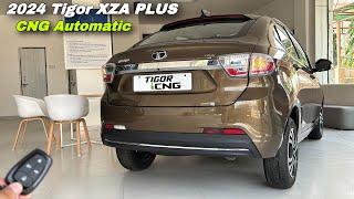 2024 Tata Tigor XZA Plus AMT CNG  india’s First CNG Automatic Sedan  YD Cars Review 