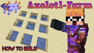 Minecraft Axolotl Farm