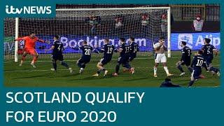 Euro 2020 Scotland qualify for first major tournament since 1998  ITV News