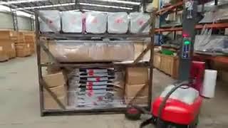 Супер робот упаковщик. Robot pallet wrapper