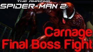 Amazing Spider-Man 2 Walkthrough Part 14b - Carnage Final Boss Fight & Ending  WikiGameGuides