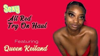 Huge SHEIN All Red Try On Haul  Queen Keiland