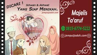 MEDIA TAARUF WA 0815-6774-5222 CARI JODOH SIAP NIKAH Jodoh Online di Situs Jemput Jodoh.