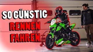 So GÜNSTIG kannst du MOTORRADRENNEN fahren im TWIN CUP