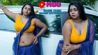 BONG MOU Saree Video Saree Lover  Saree Expression  HD VIDEO #saree  #sareelovers #mimisuparna