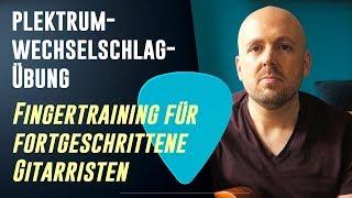 Alternate Picking Gitarre - Gitarre Fingertraining - Technik üben Gitarre