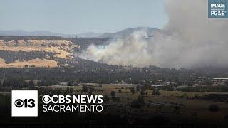 Fire near Oroville prompts evacuation orders