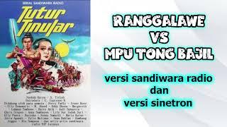 Ranggalawe vs Mpu Tong Bajil versi Sandiwara Radio dan Versi Sinetron