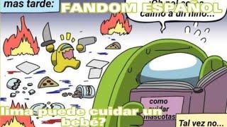 COMIC ESPAÑOL RODAMRIX among us  animation original rodamrix