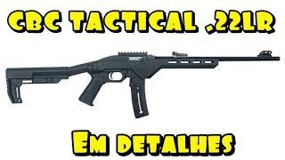 Rifle CBC Tactical .22 LR em detalhes